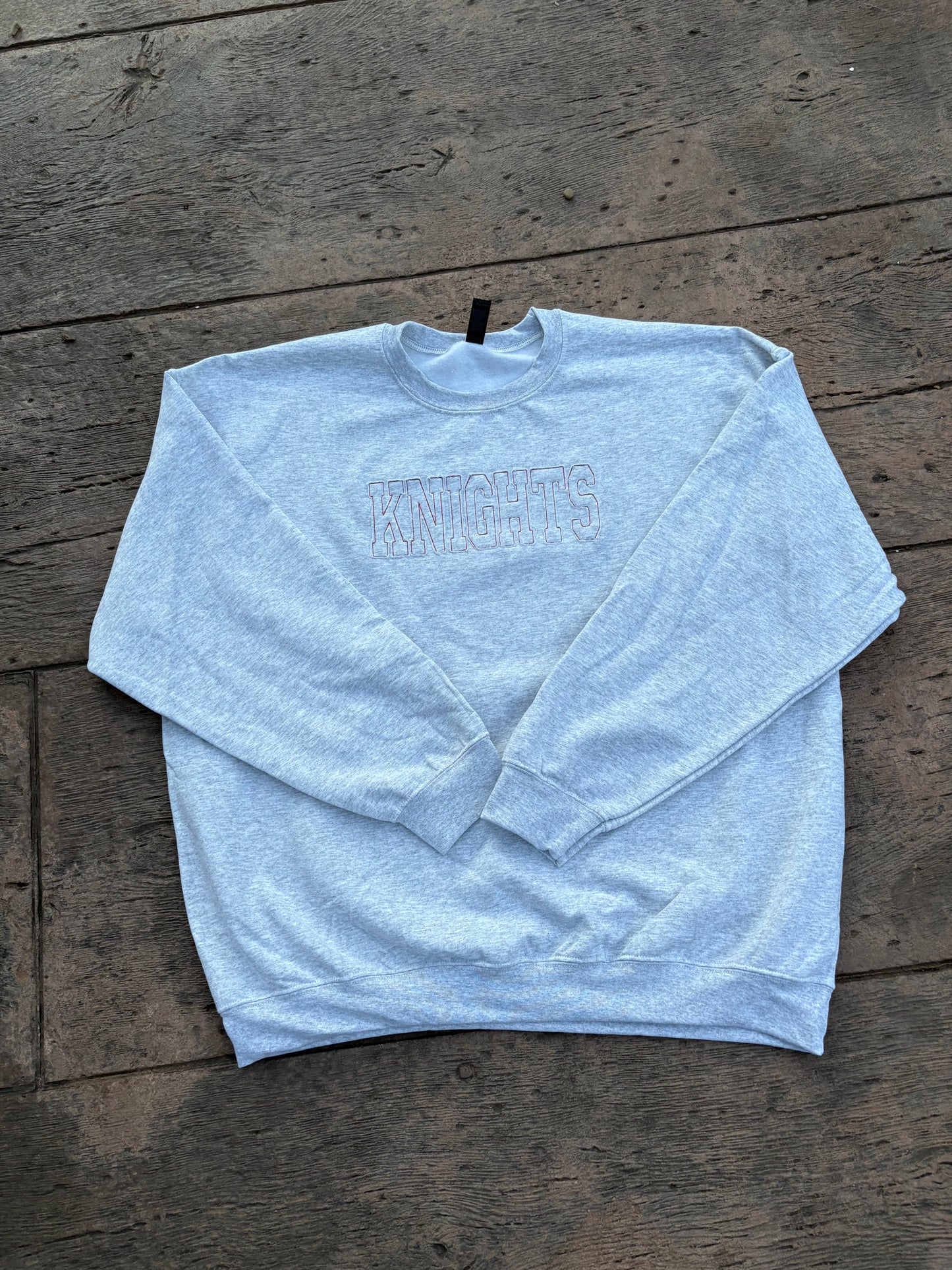 Distressed Sports Team Crewneck