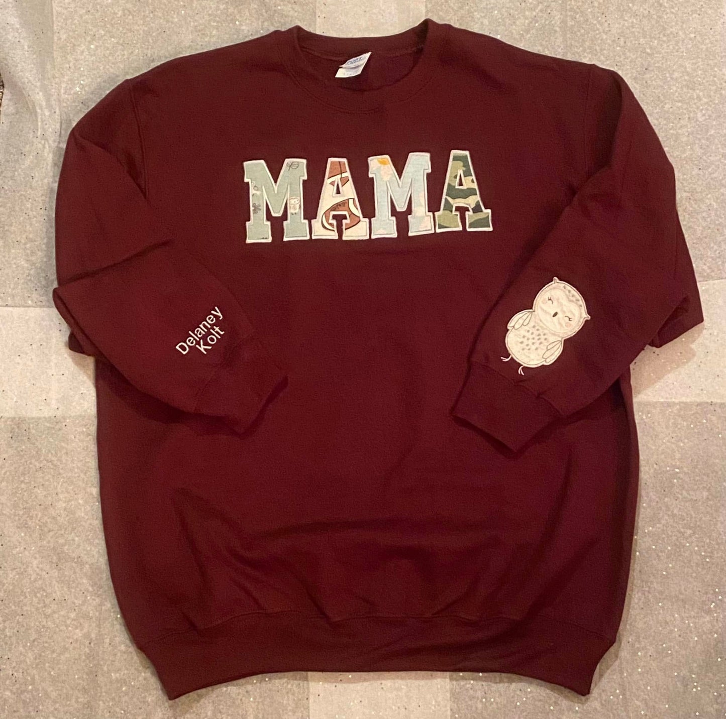 Custom "Applique Name" Crewneck