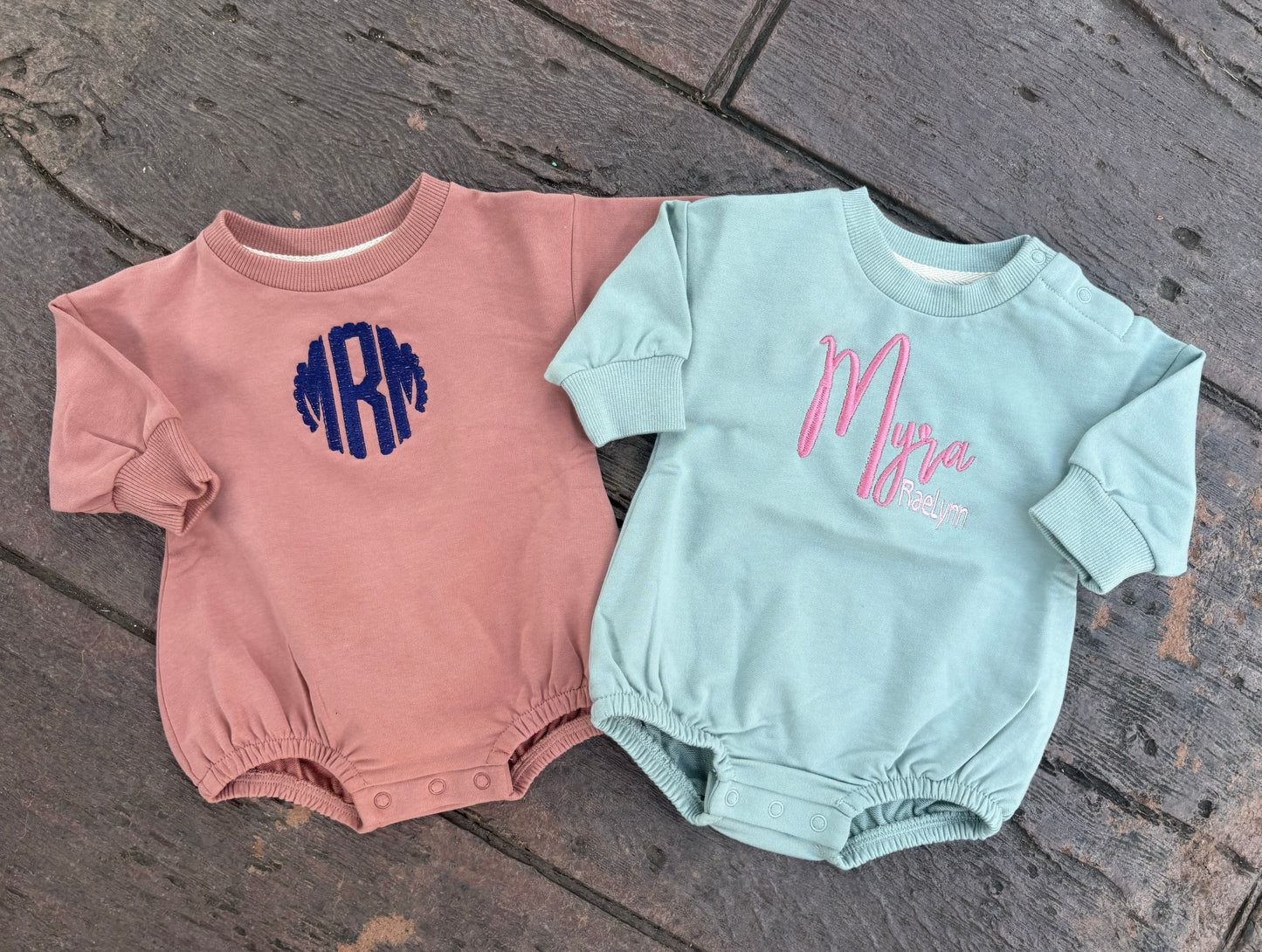 Preorder : Custom Baby Bubble Romper