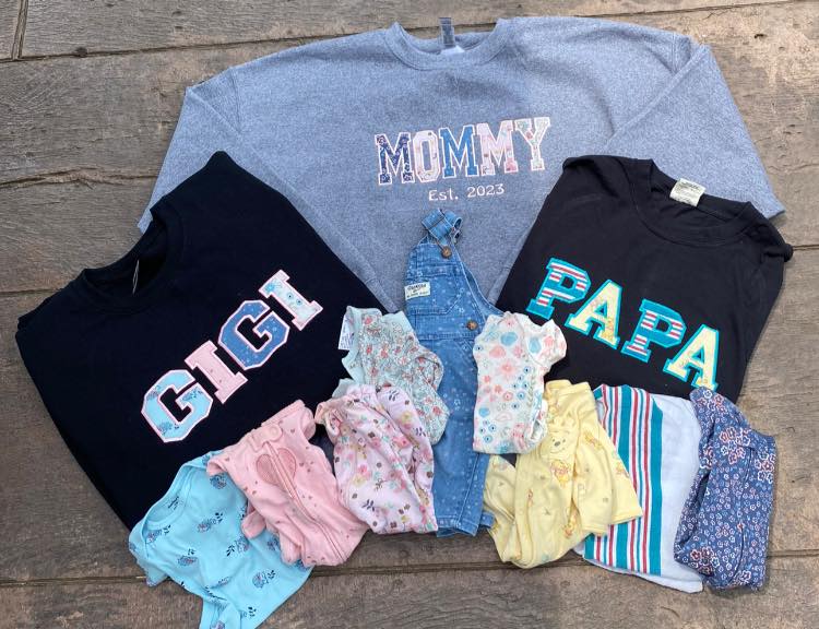 Custom "Applique Name" Crewneck