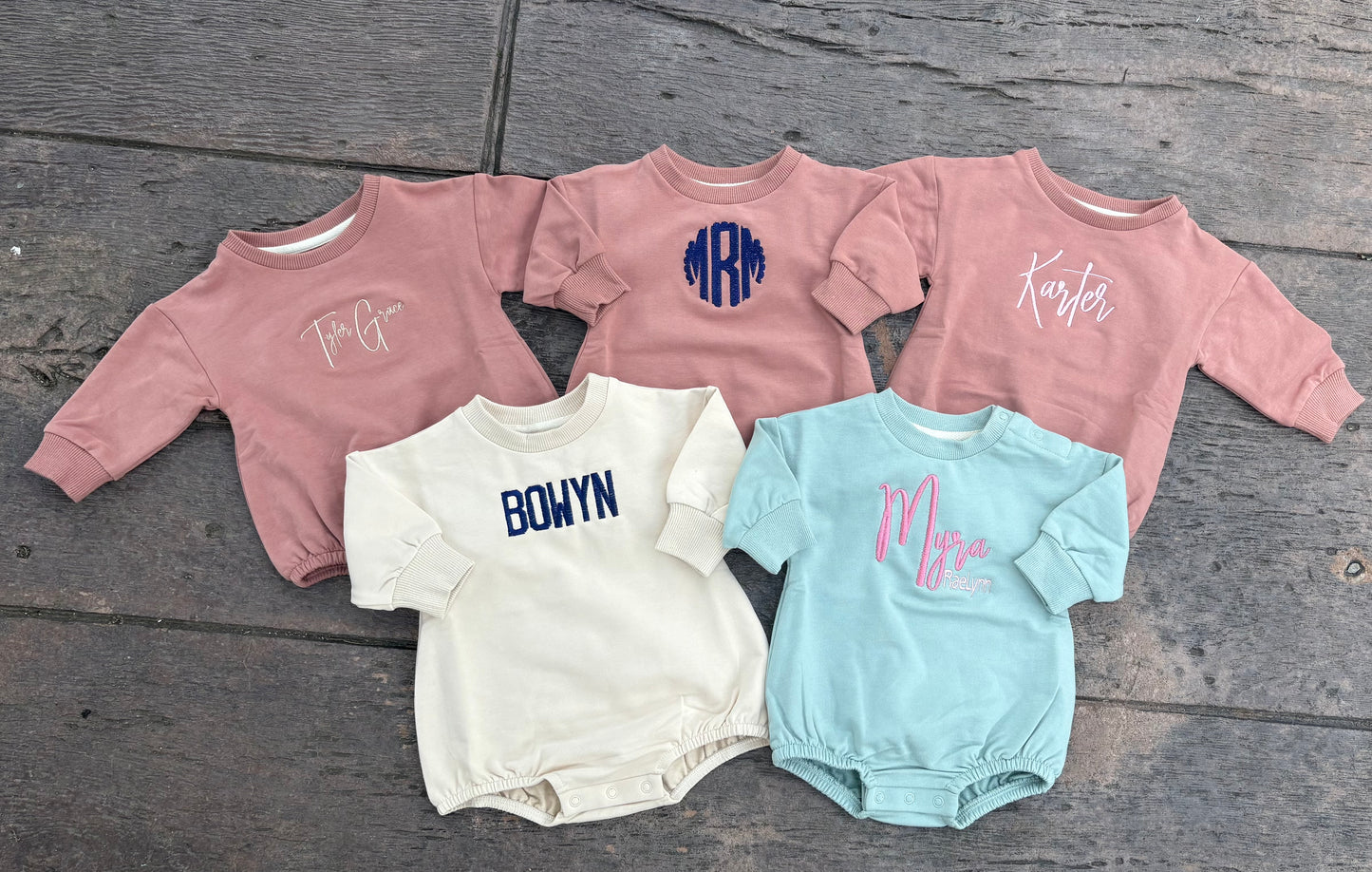 Preorder : Custom Baby Bubble Romper