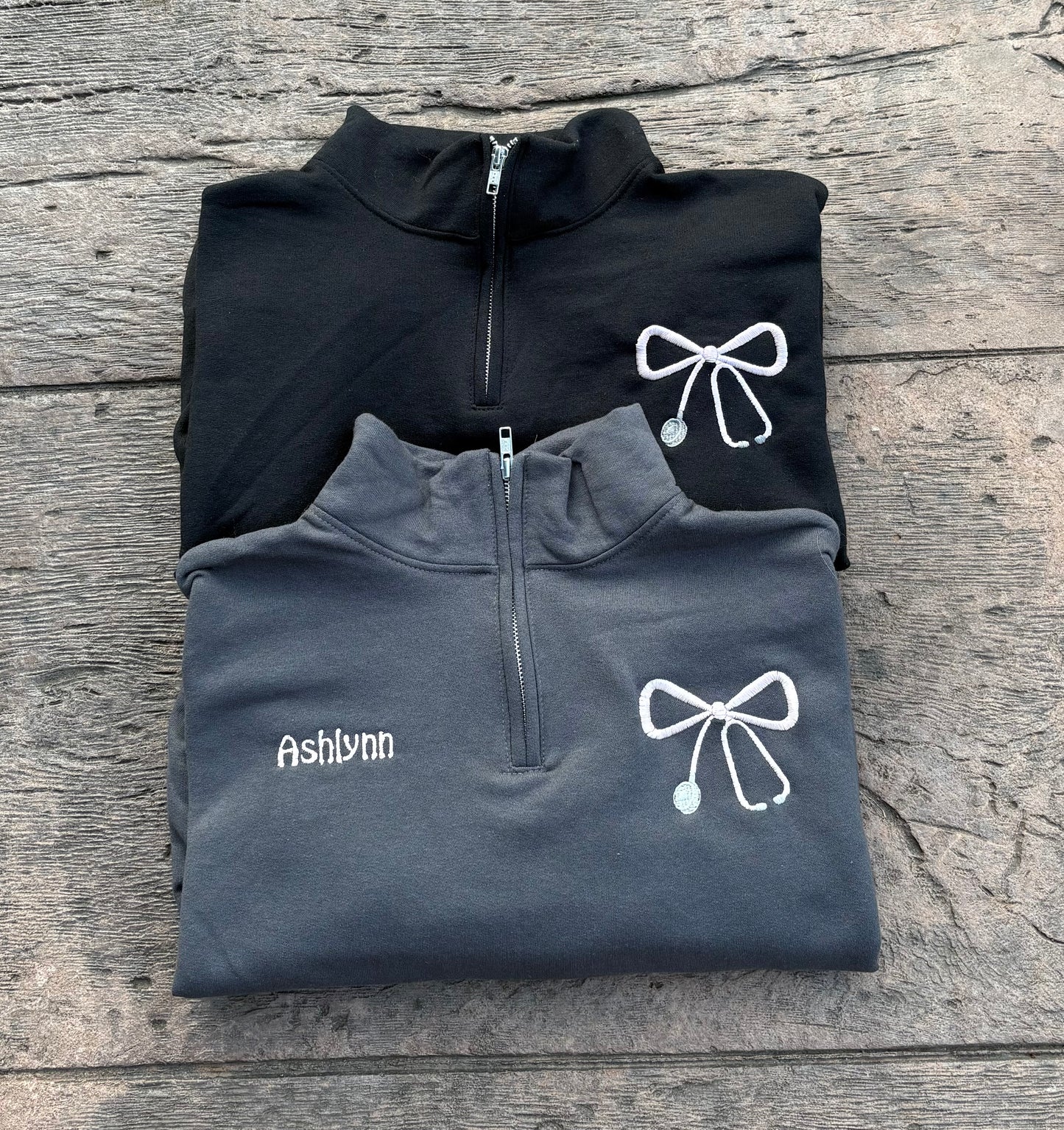 Heart Stethoscope 1/4 Zip