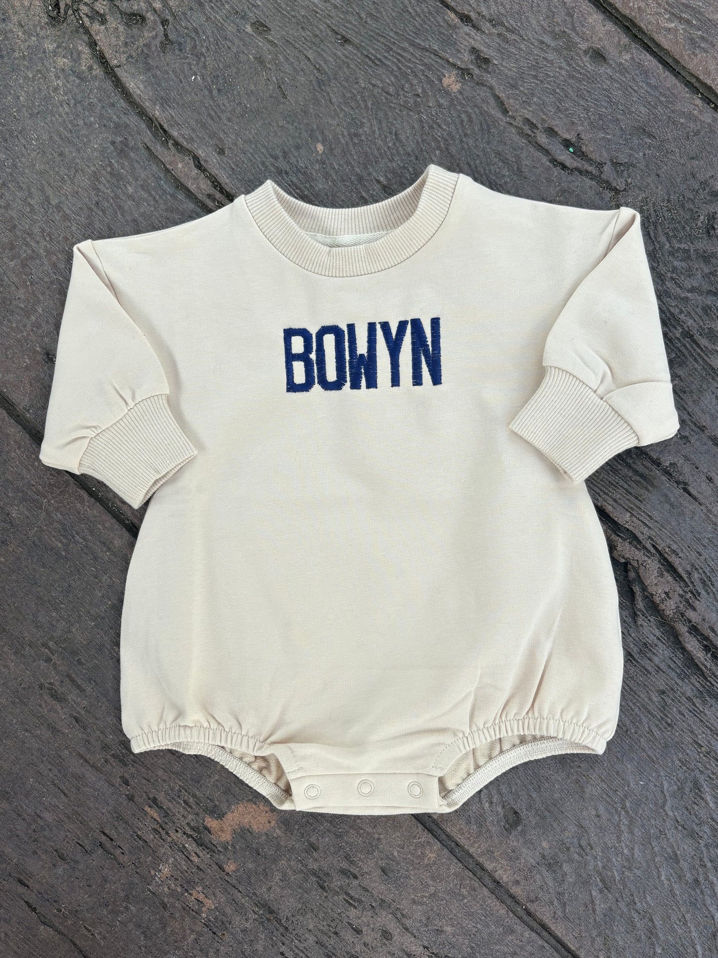 Preorder : Custom Baby Bubble Romper