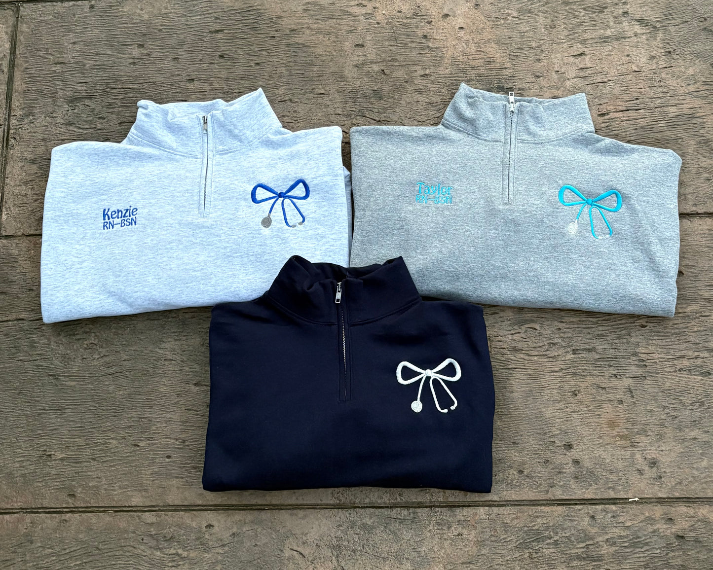 Heart Stethoscope 1/4 Zip