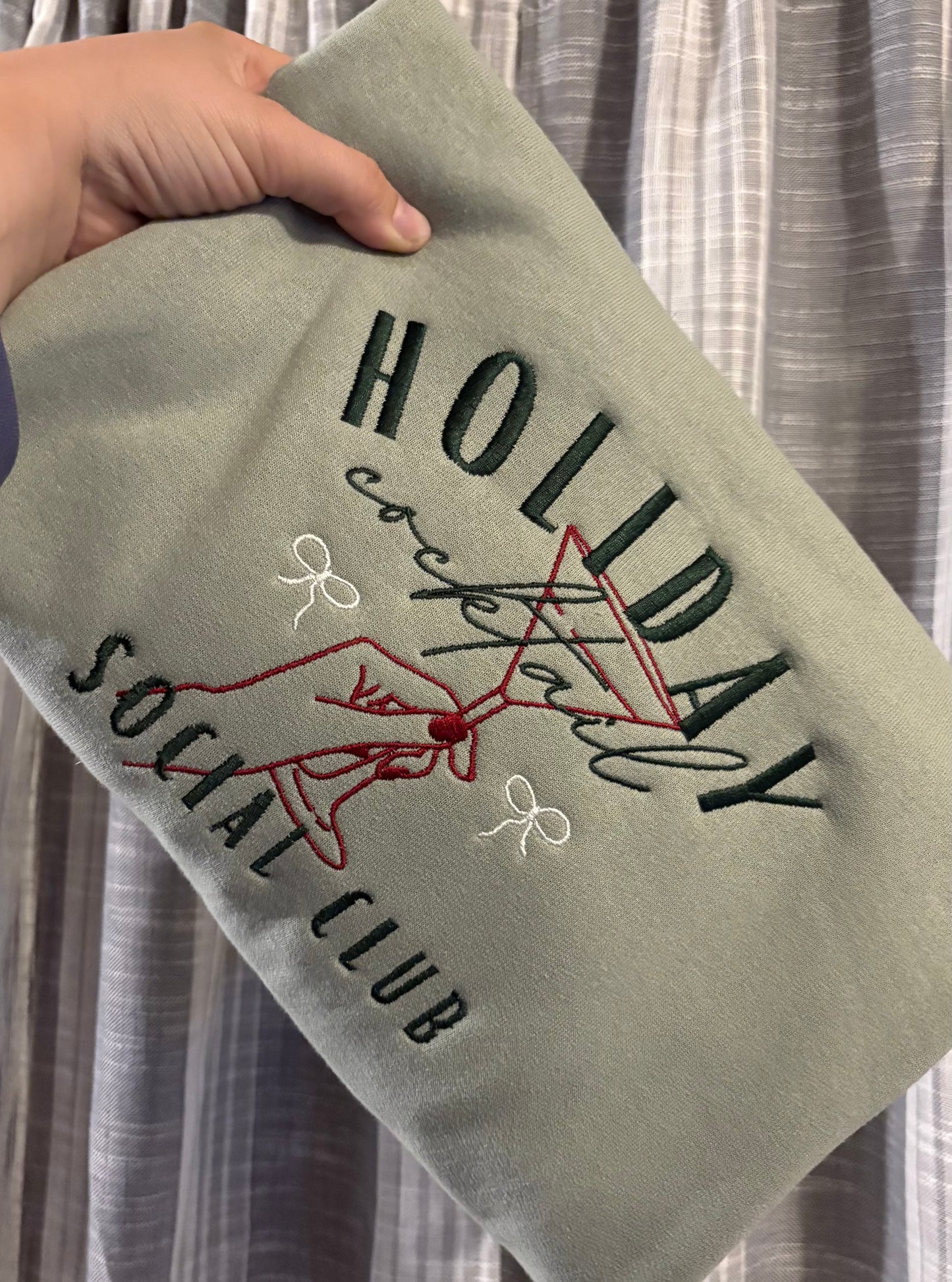 Holiday Social Club Crewneck