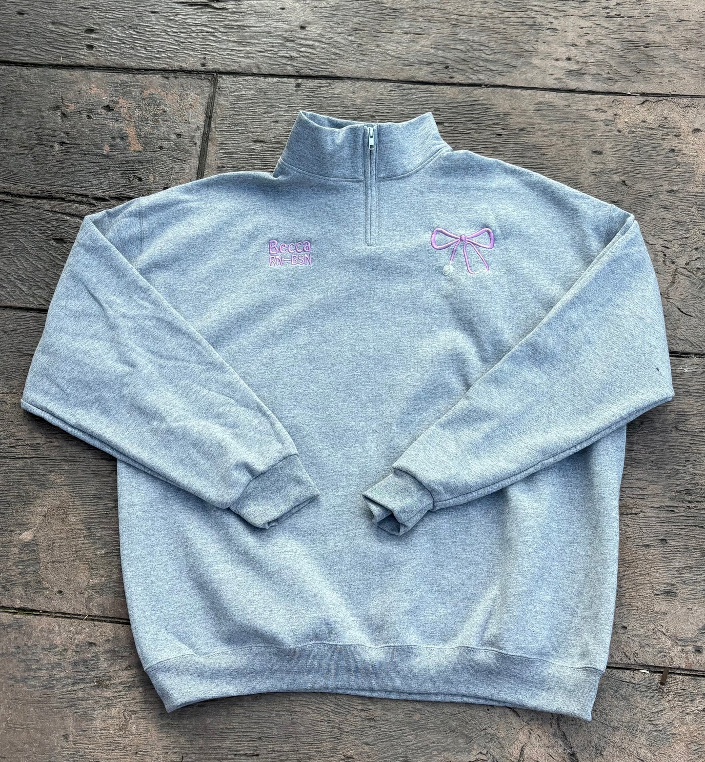 Heart Stethoscope 1/4 Zip