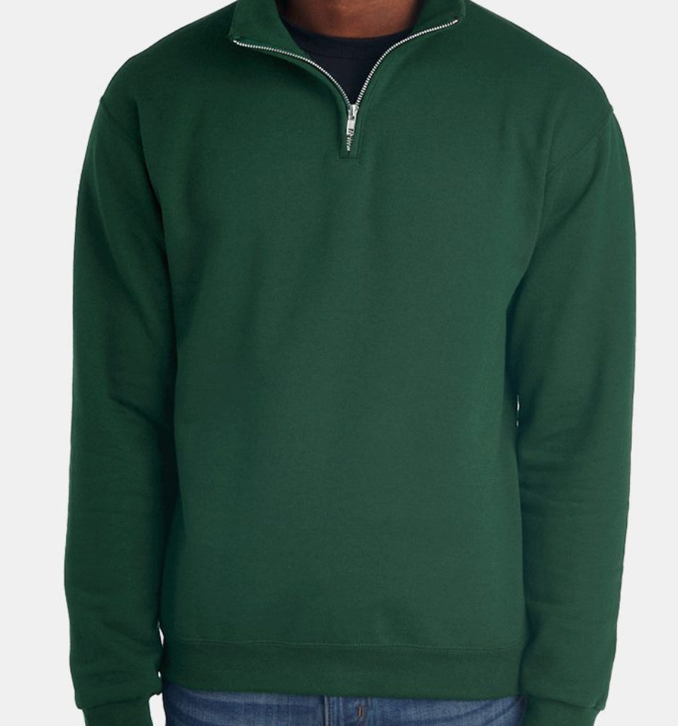 Gingham Pumpkin 1/4 Zip