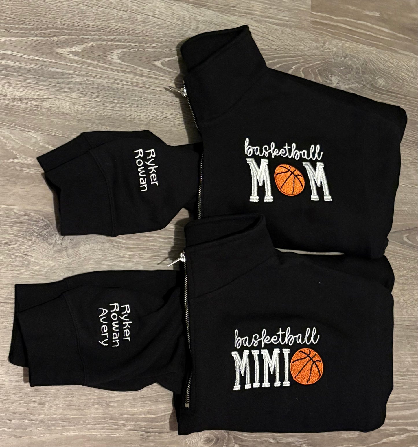 BASKETBALL 1/4 Zip