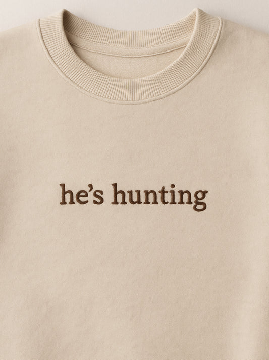 Where is ____? 🤪 *crewneck*