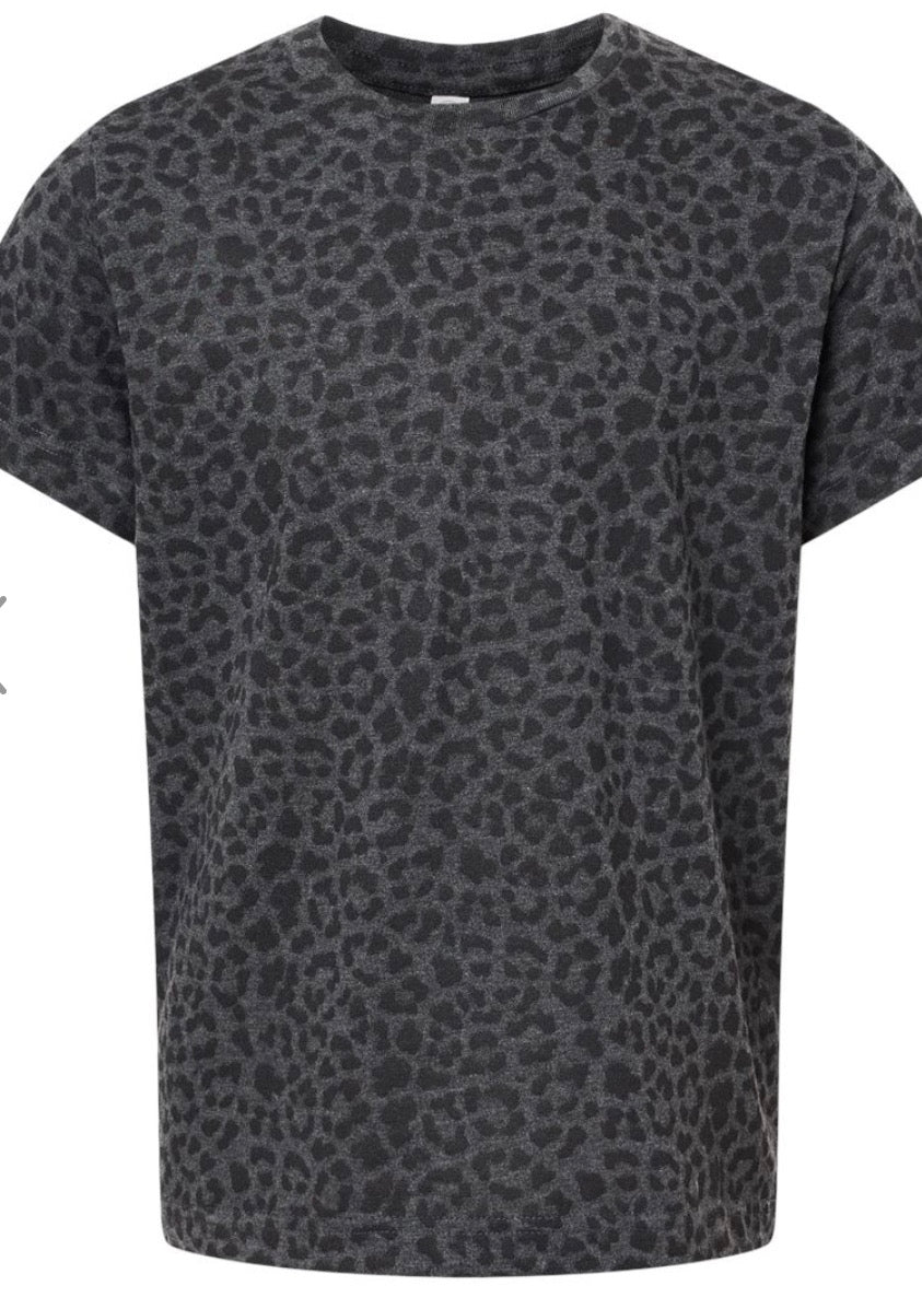 Leopard T with Black & Gold Helmet