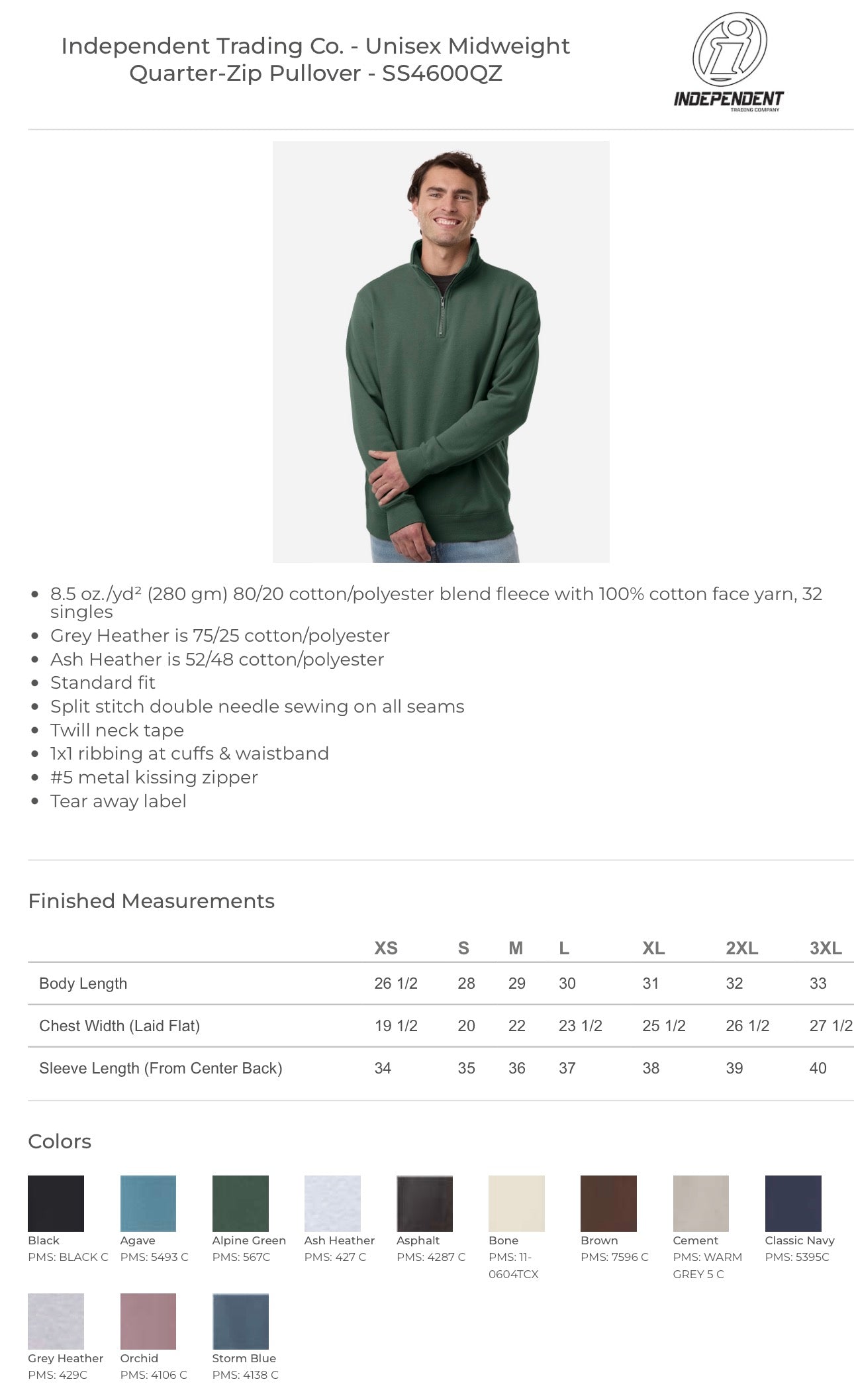 Preppy Mascot Sweatshirt