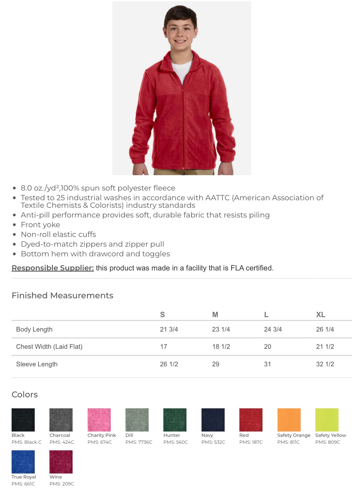 Tigers Fleece Zip Jacket w/ Name