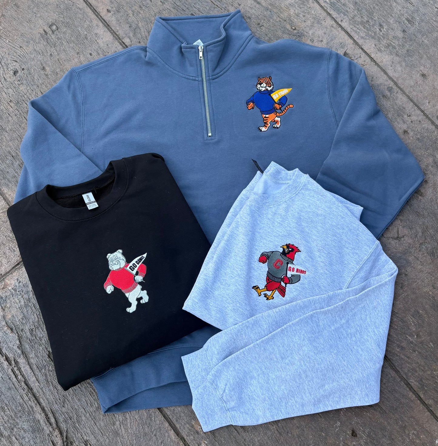 Preppy Mascot Sweatshirt