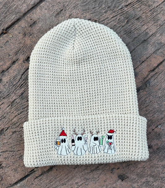 Wine Ghost Beanie 🍷