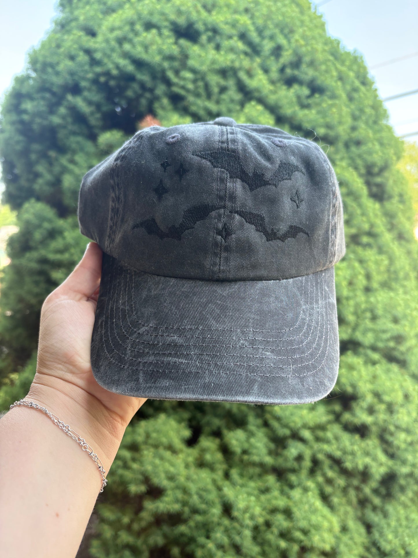 Bats Cap (Tone on Tone)