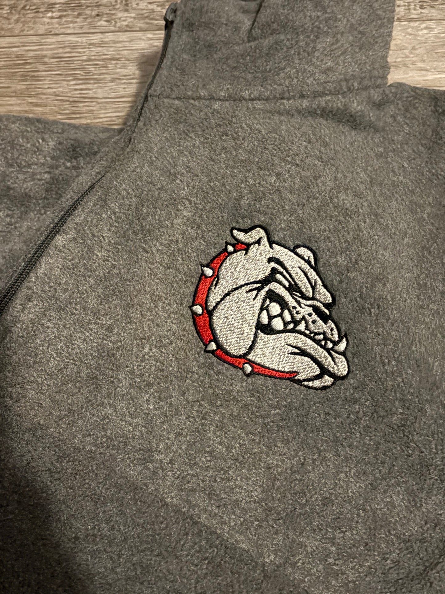 Bulldogs Fleece Zip