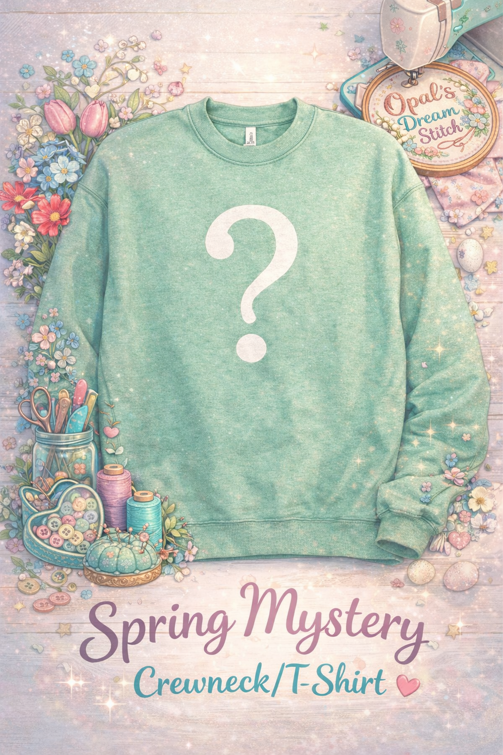 (CHILDREN) March Mystery Crewneck or T-Shirt